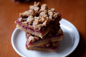 cranberry orange bars