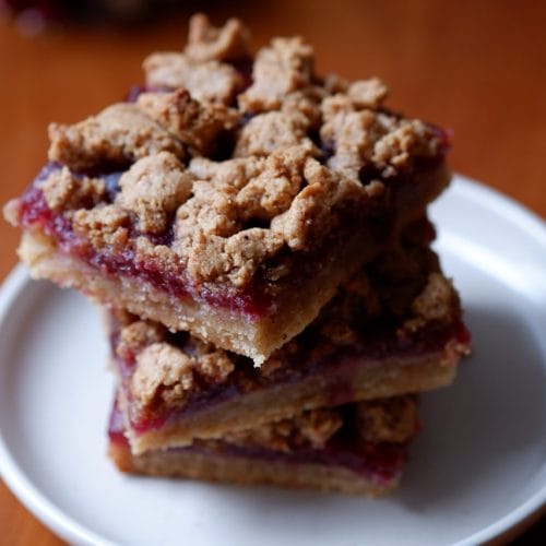 cranberry orange bars