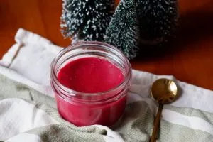 cranberry curd