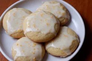 Orange Sugar Cookies with Orange Glaze