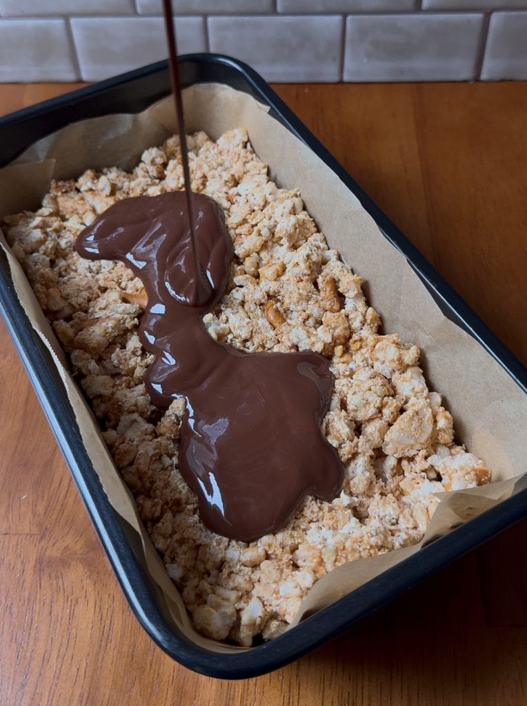 Fluffernutter Pretzel Crunch Bars