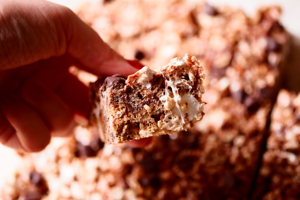 smores rice krispies