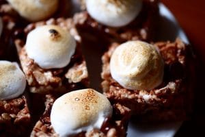 smores rice krispies