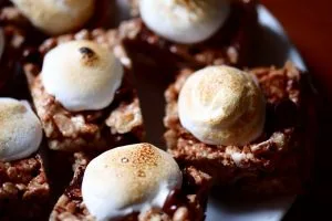 smores rice krispies