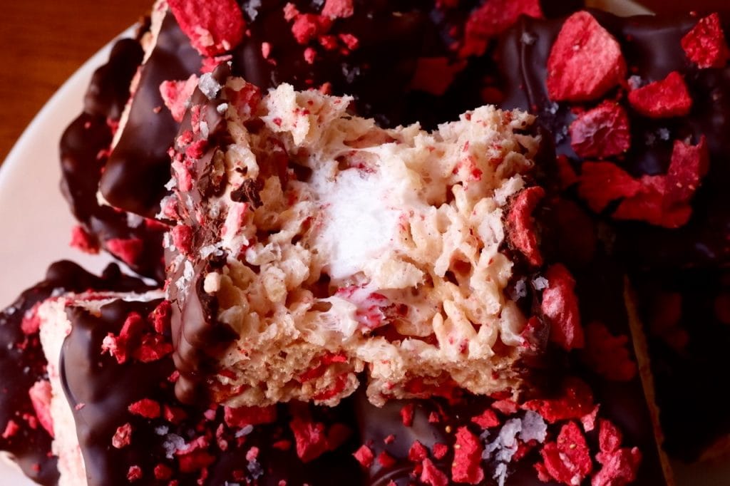 Chocolate Strawberry RIce Krispies