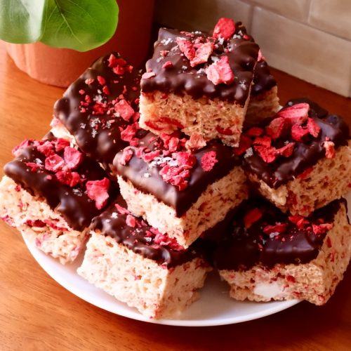 Chocolate Strawberry RIce Krispies