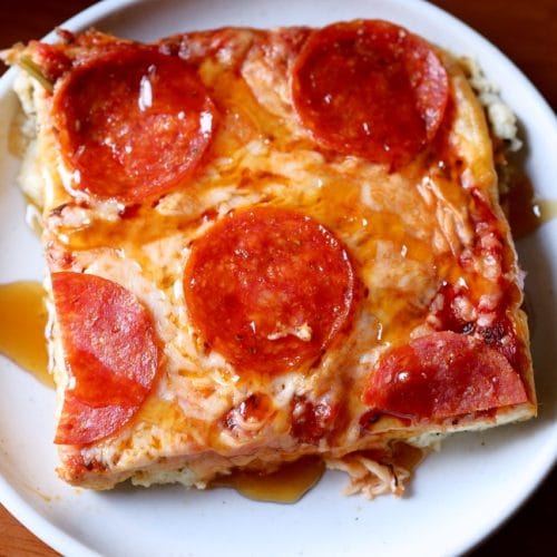 Cottage Cheese Pizza Bake