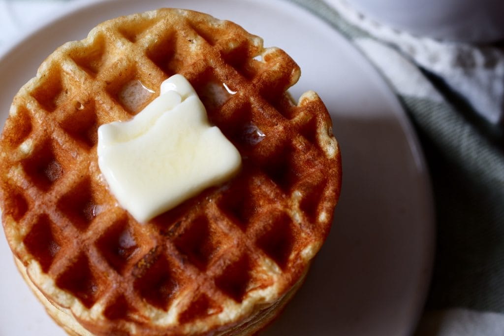 GF Cottage Cheese Waffles