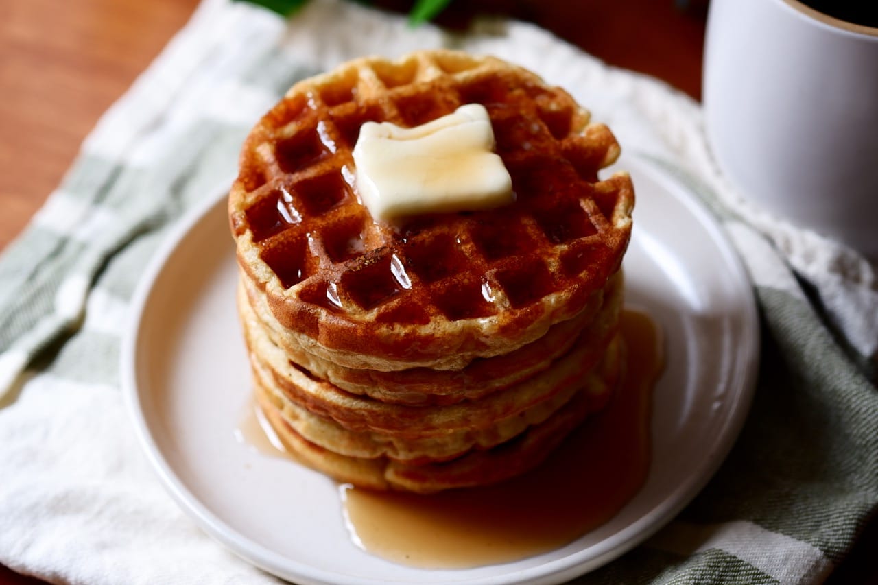 GF Cottage Cheese Waffles