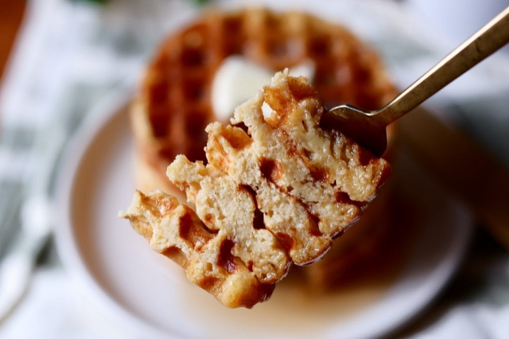 GF Cottage Cheese Waffles