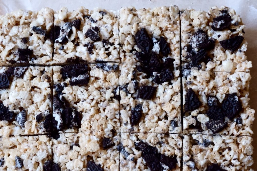 Oreo Rice Krispie Treats