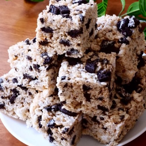 Oreo Rice Krispie Treats