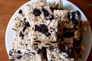 Oreo Rice Krispie Treats