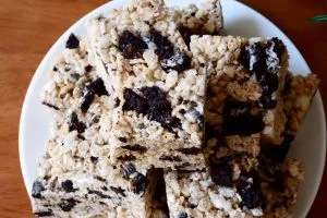 Oreo Rice Krispie Treats