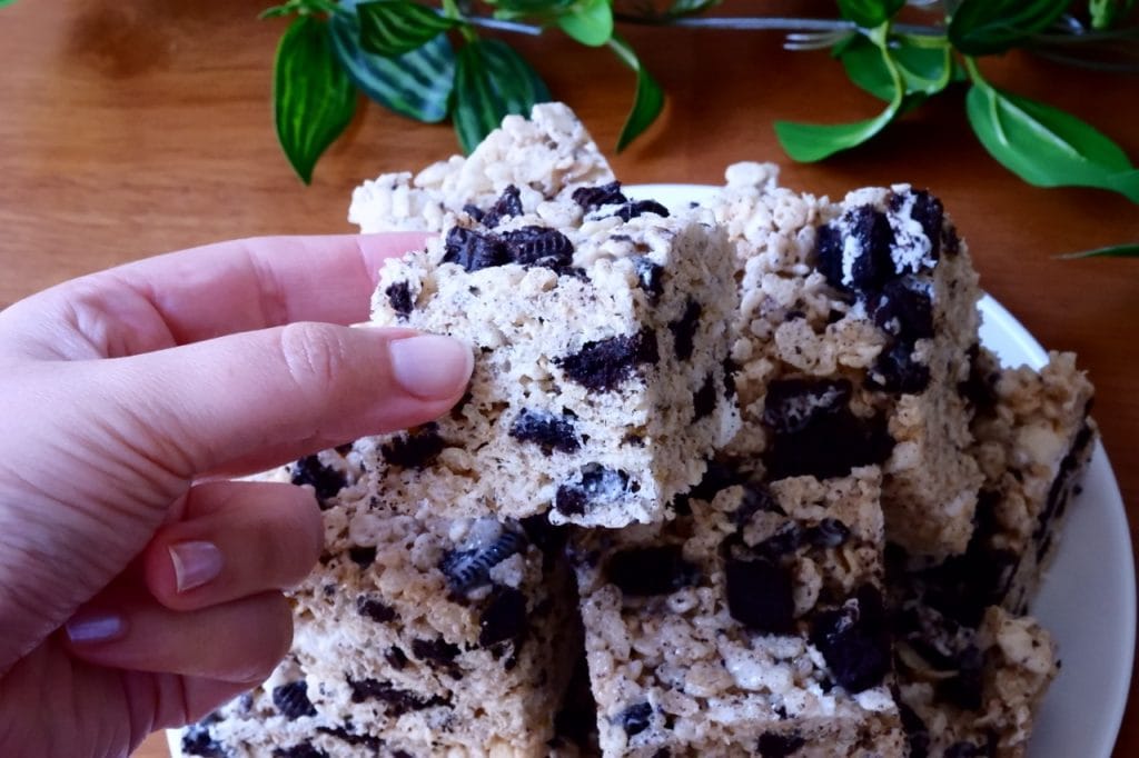 Oreo Rice Krispie Treats