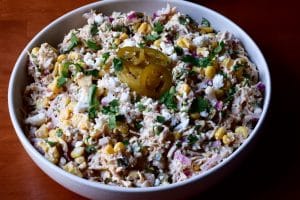Street Corn Chicken Salad