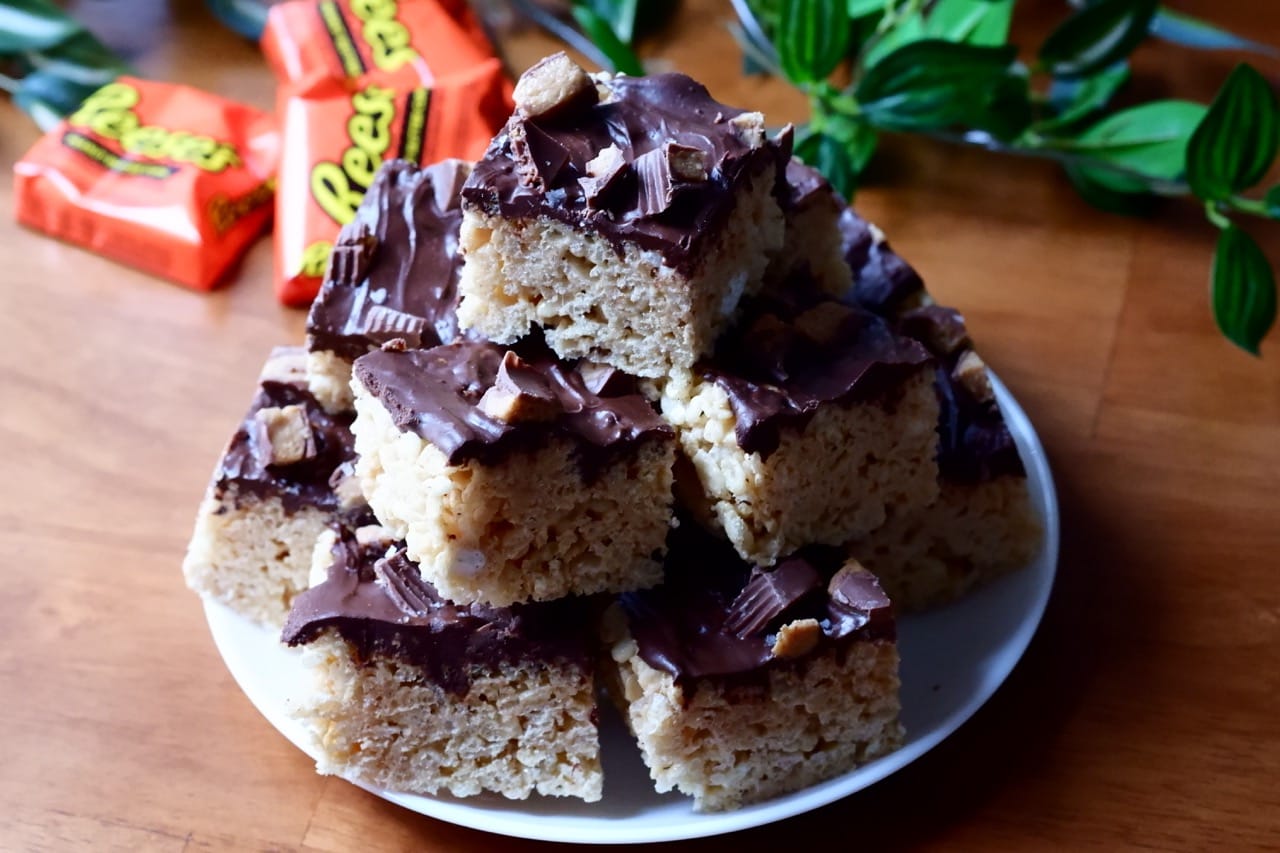 Chocolate PB Rice krispie Treats