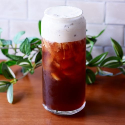 Cold Brew with Pistachio Cold Foam