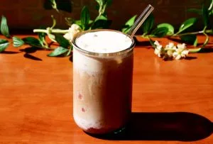 PB & J Iced Latte