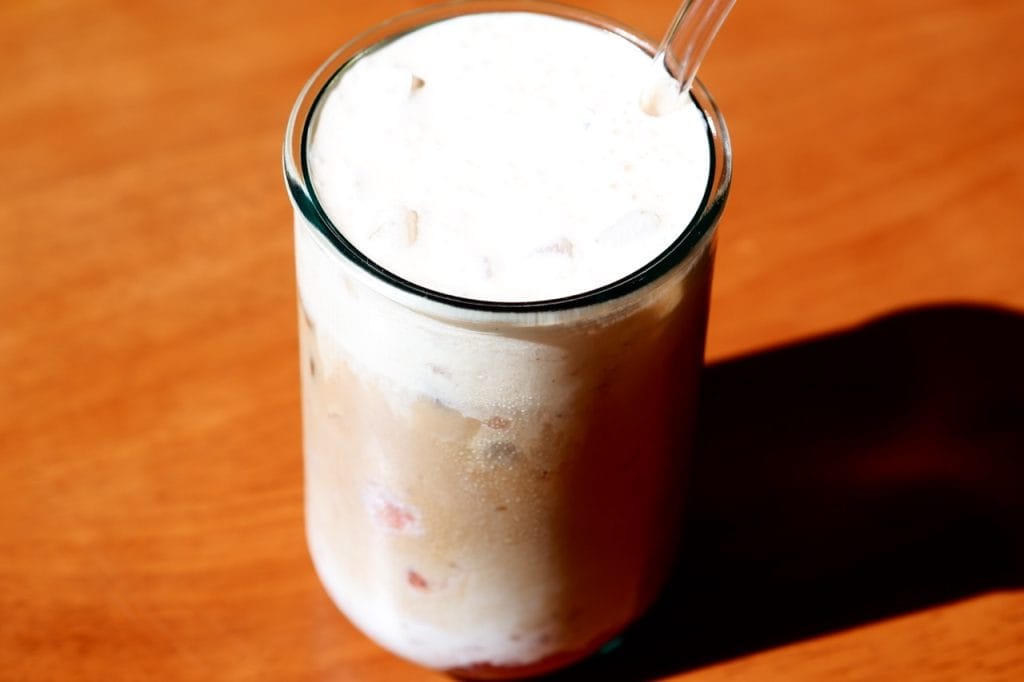 PB & J Iced Latte
