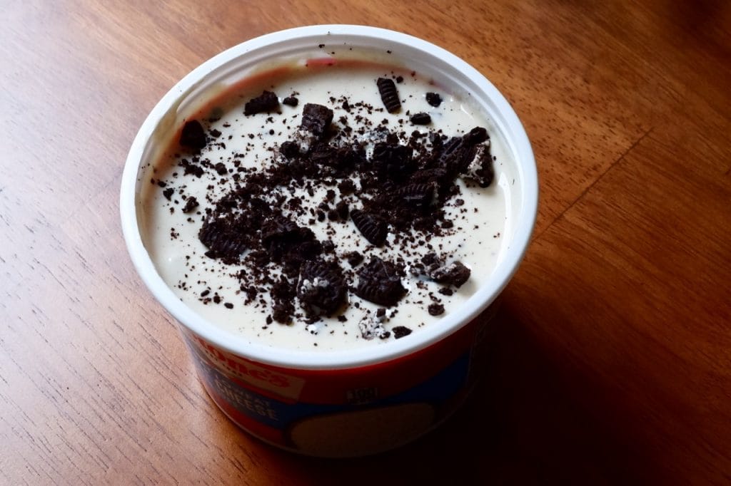 PB Oreo Cottage Cheese Ice Cream