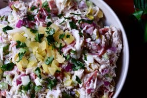 Italian Hoagie Chicken Salad